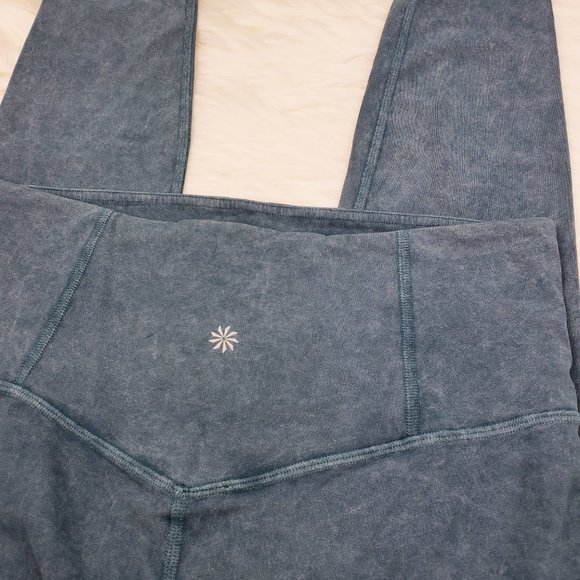 NWOT Athleta Blue Elation Garment 7/8 Leggings - Picture 8 of 9